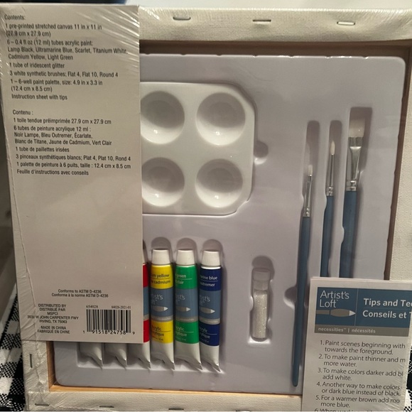 11”X11” 12 Pc. Canvas Painting Kit Pride by Artist's Loft - LOVE WINS - Picture 3 of 5